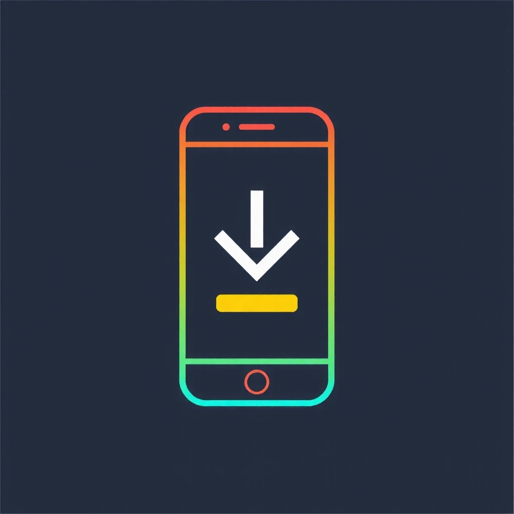 Mobile Download Icon