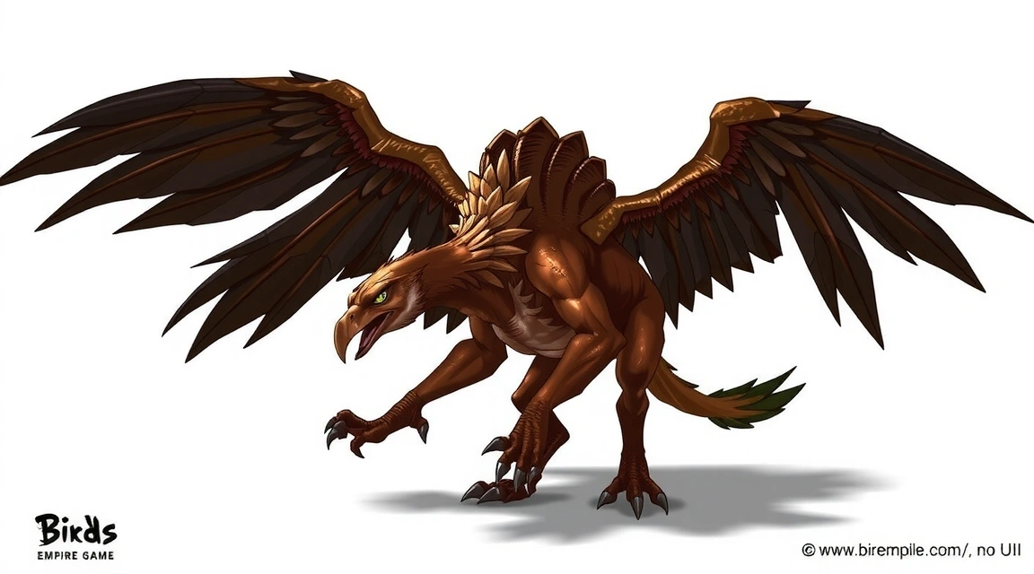 Concept art of a majestic Griffin